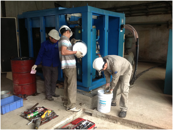 Tiêu chuẩn lắp đặt máy nén khí tại Hà Nội