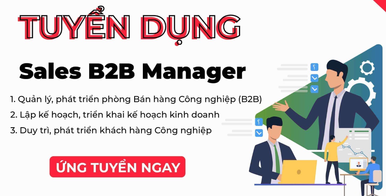 Tuyển dụng vị trí B2B Executive