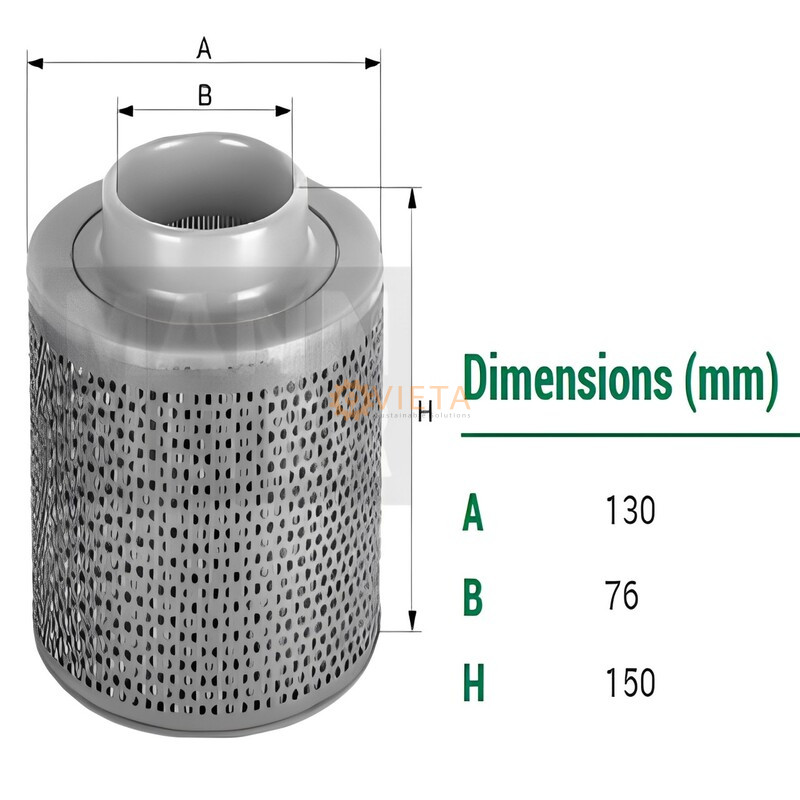 Lọc gió C 1131 Mann filter cho máy nén khí