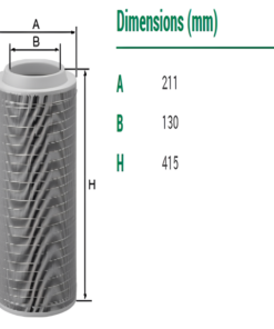 Lọc gió Mann filter C 22 625 cho máy nén khí