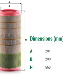 Lọc gió Mann filter C 28 1275