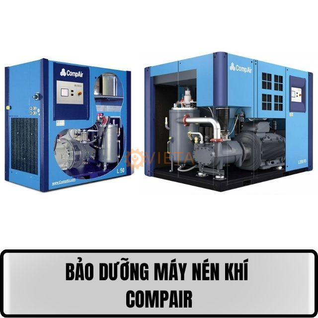 Bảo dưỡng máy nén khí Compair