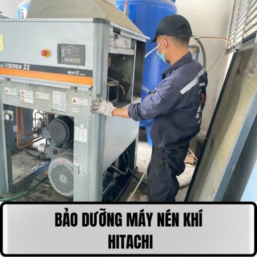 Bảo dưỡng máy nén khí Hitachi