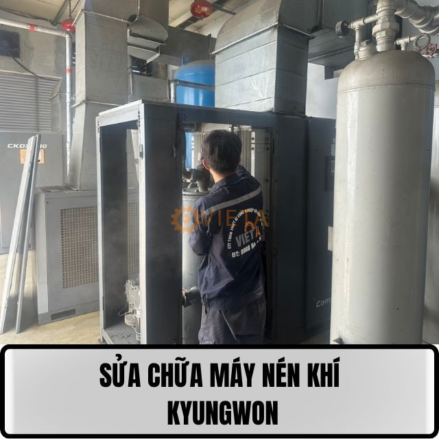 Sửa chữa máy nén khí Kyungwon