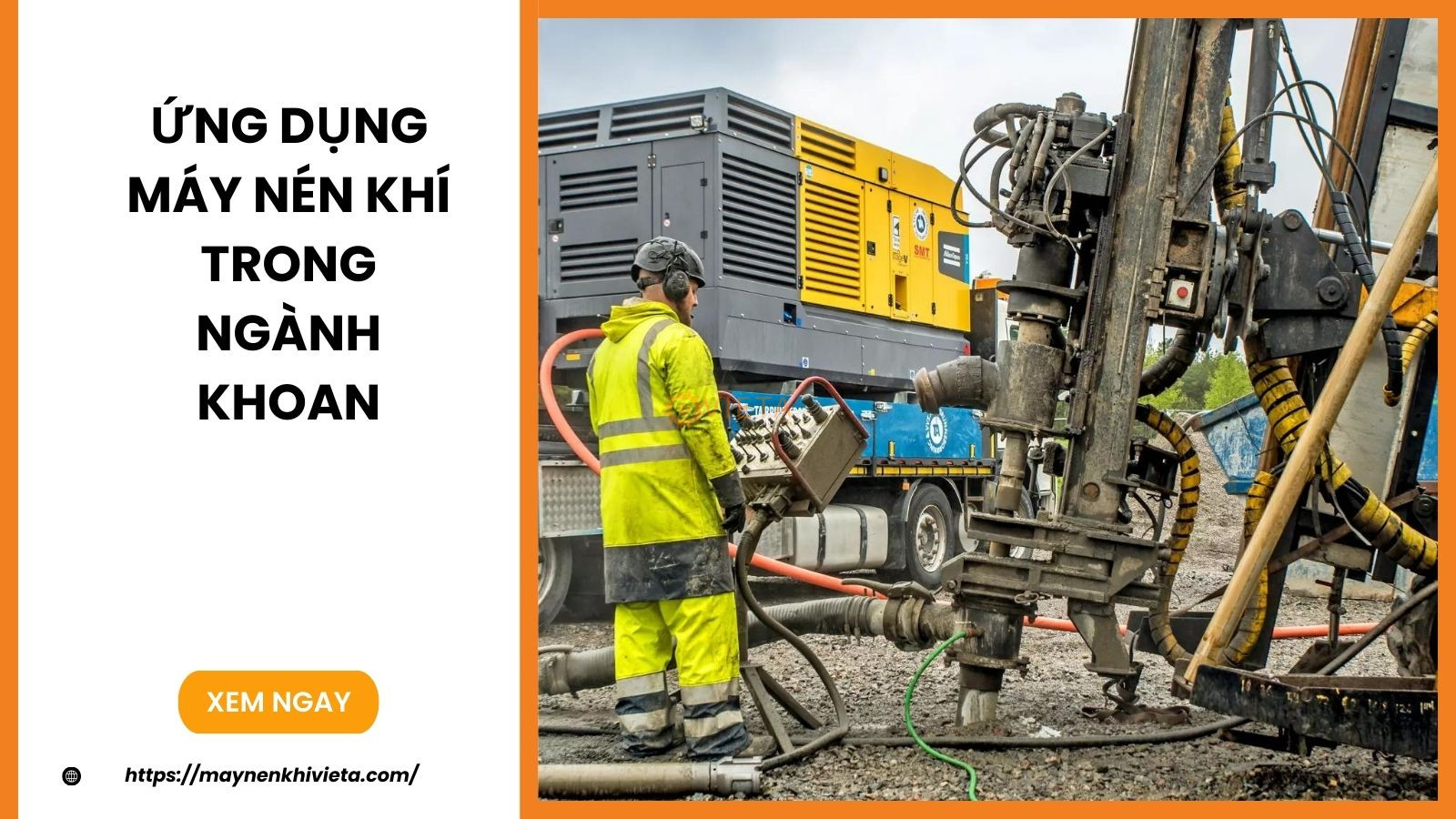 Ứng Dụng Máy Nén Khí Trong Ngành Khoan