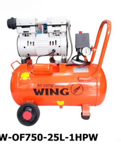 Máy nén khí không dầu Wing TW-OF750-25L-1HP