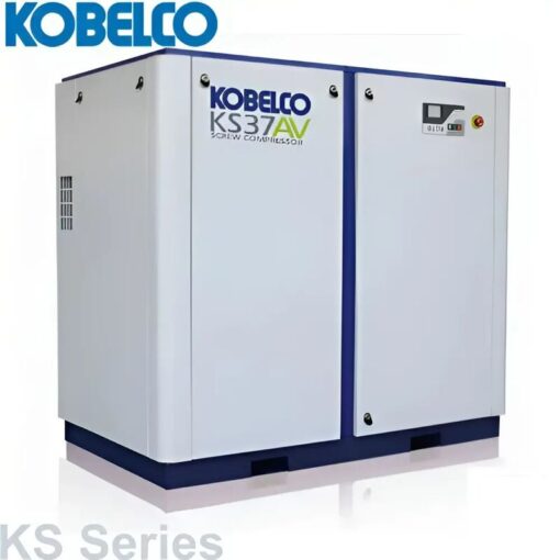 Máy nén khí trục vít ngâm dầu Kobelco KS series 15-90kW