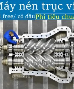 Máy nén trục vít phi tiêu chuẩn Kobelco Nhật Bản