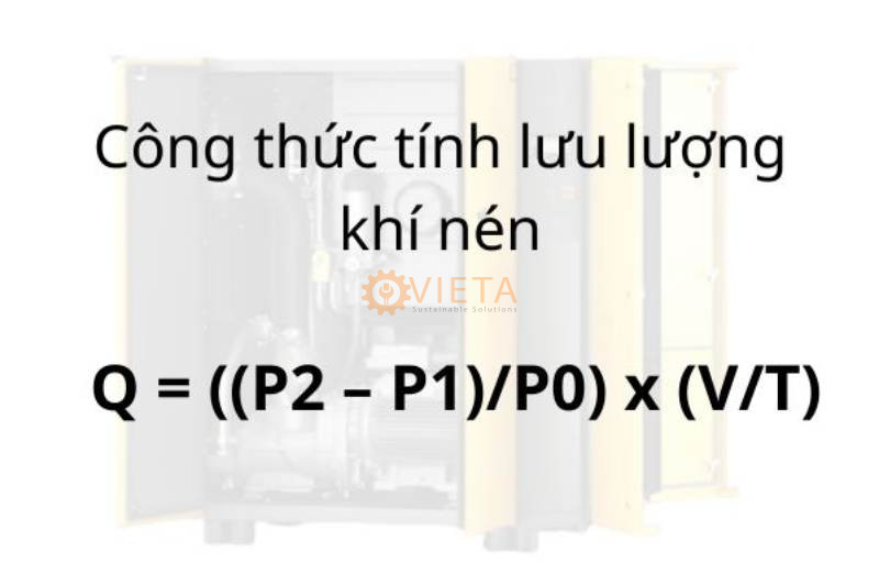 Cách tính lưu lượng đường ống khí nén