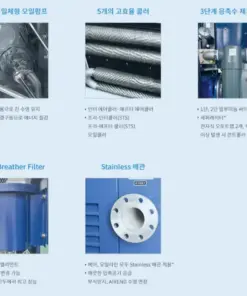 Máy nén khí trục vít không dầu Kyungwon AF Series 37 -300kW