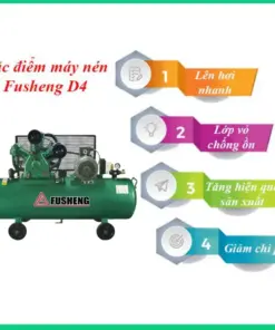 Máy nén khí piston Fusheng D4-3HP