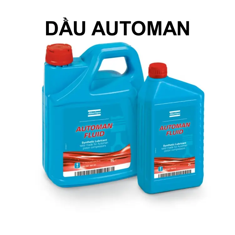 Dầu máy Máy nén khí Atlas Copco AF/AC series 1.5-8.1kW