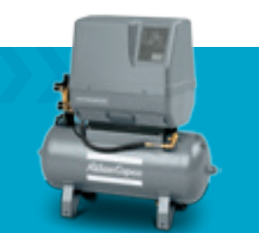 Máy nén khí pít-tông không dầu nhỏ gọn Atlas copco LFx