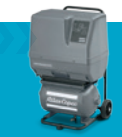 Máy nén khí pít-tông không dầu nhỏ gọn Atlas copco LFx
