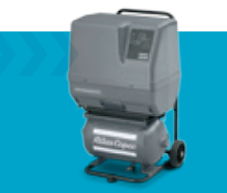 Máy nén khí pít-tông không dầu nhỏ gọn Atlas copco LFx