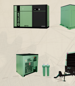 Máy nén khí cuộn Sullair SRL (VT) không dầu
