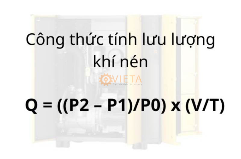 Công thức tính lưu lượng máy nén khí chính xác nhất