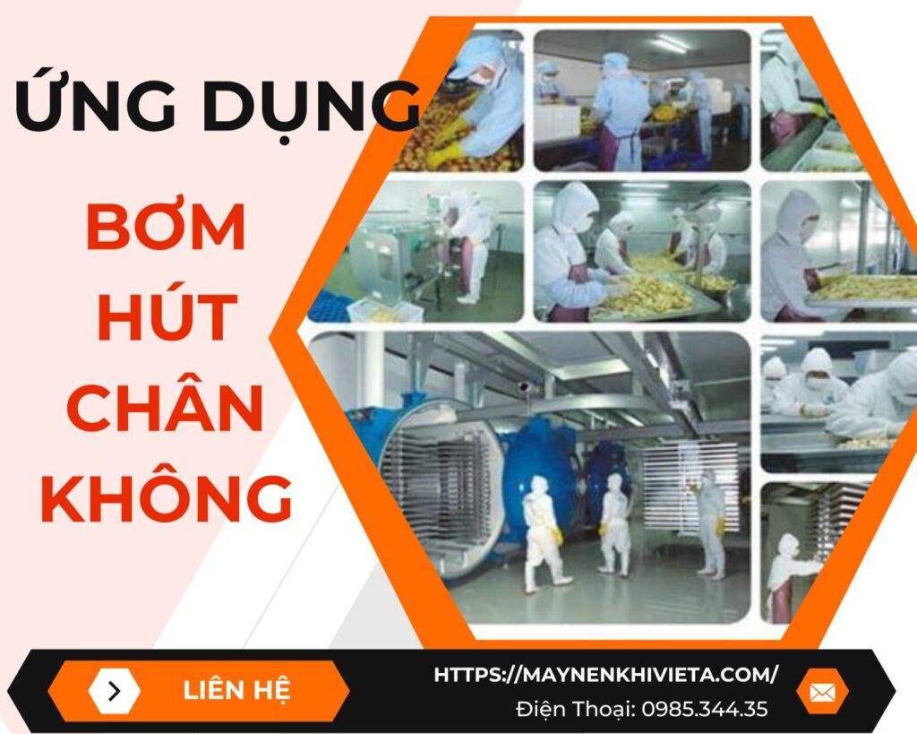 Bơm Hút Chân Không Dùng Để Làm Gì? Ứng Dụng Thực Tế Trong Đa Lĩnh Vực