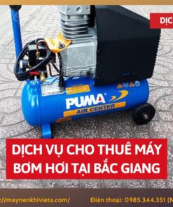 Dịch vụ cho thuê máy bơm hơi tại Bắc Giang