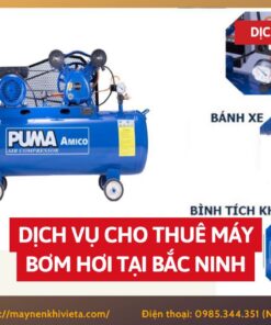 Dịch vụ cho thuê máy bơm hơi tại Bắc Ninh