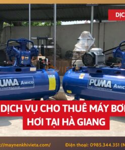 Dịch vụ cho thuê máy bơm hơi tại Hà Giang