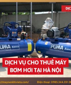 Dịch vụ cho thuê máy bơm hơi tại Hà Nội