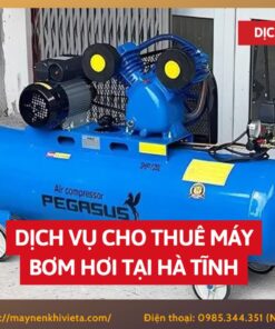 Dịch vụ cho thuê máy bơm hơi tại Hà Tĩnh