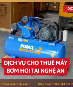 Dịch vụ cho thuê máy bơm hơi tại Nghệ An