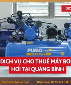 Dịch vụ cho thuê máy bơm hơi tại Quảng Bình