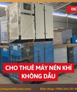 Cho thuê máy nén khí không dầu