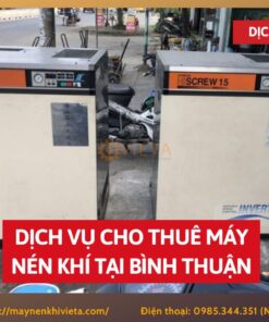 Dịch vụ cho thuê máy nén khí tại Bình Thuận