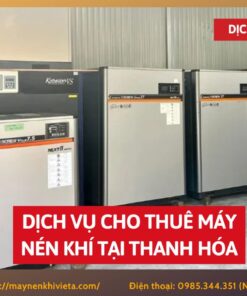 Dịch vụ cho thuê máy nén khí tại Thanh Hóa