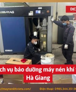 Dịch vụ bảo dưỡng máy nén khí tại Hà Giang