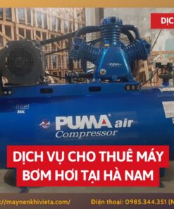 Dịch vụ cho thuê máy bơm hơi tại Hà Nam