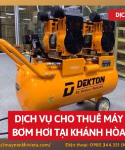 Dịch vụ cho thuê máy bơm hơi tại Khánh Hòa