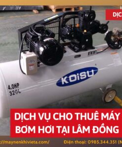 Dịch vụ cho thuê máy bơm hơi tại Lâm Đồng