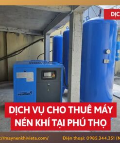 Dịch vụ cho thuê máy nén khí tại Phú Thọ