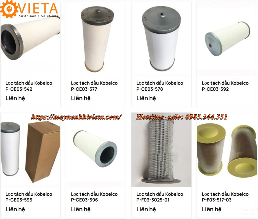 Tổng kho bán Phụ tùng máy nén khí Kobelco uy tín, Hàng sẵn kho Tổng kho bán Phụ tùng máy nén khí Kobelco uy tín, Hàng sẵn kho