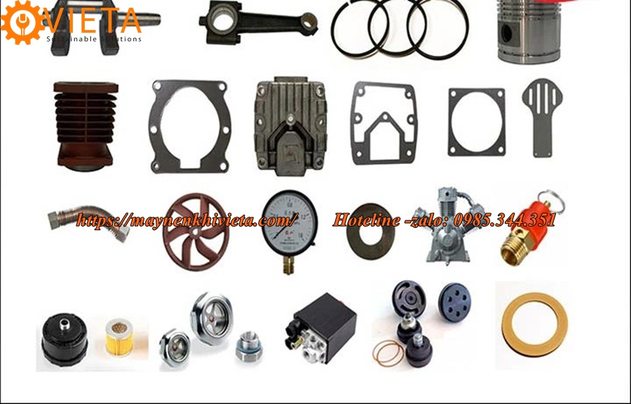 Tổng kho bán phụ tùng máy nén khí mini uy tín, Hàng sẵn kho Tổng kho bán phụ tùng máy nén khí mini uy tín, Hàng sẵn kho