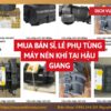 Tổng kho mua bán sỉ, lẻ phụ tùng máy nén khí tại Hậu Giang uy tín
