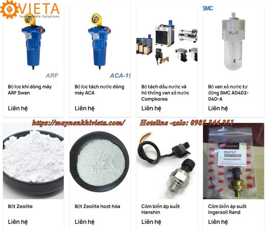 phụ tùng máy nén khí trục vít Phụ tùng máy nén khí trục vít