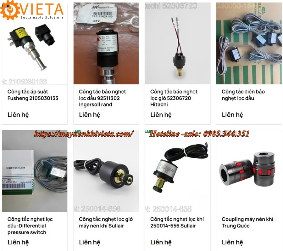 phụ tùng máy nén khí trục vít Phụ tùng máy nén khí trục vít