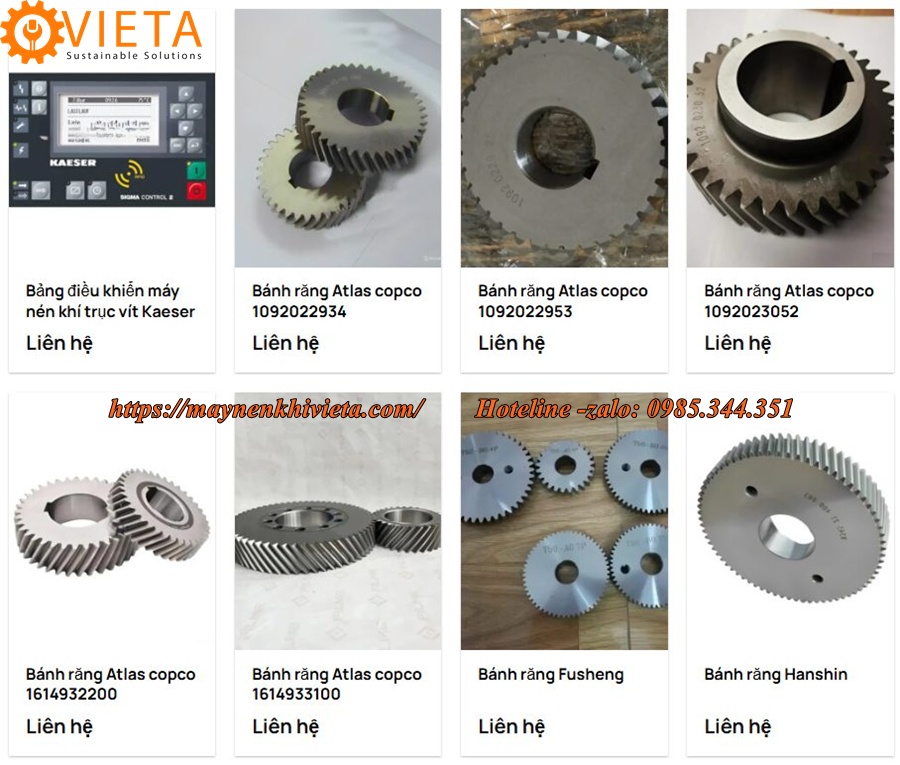 phụ tùng máy nén khí trục vít Phụ tùng máy nén khí trục vít