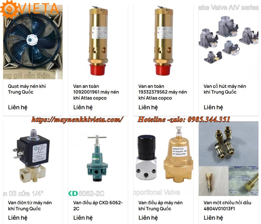 Tổng kho bán Phụ tùng máy nén khí Trung Quốc uy tín, Hàng sẵn kho Tổng kho bán Phụ tùng máy nén khí Trung Quốc uy tín, Hàng sẵn kho