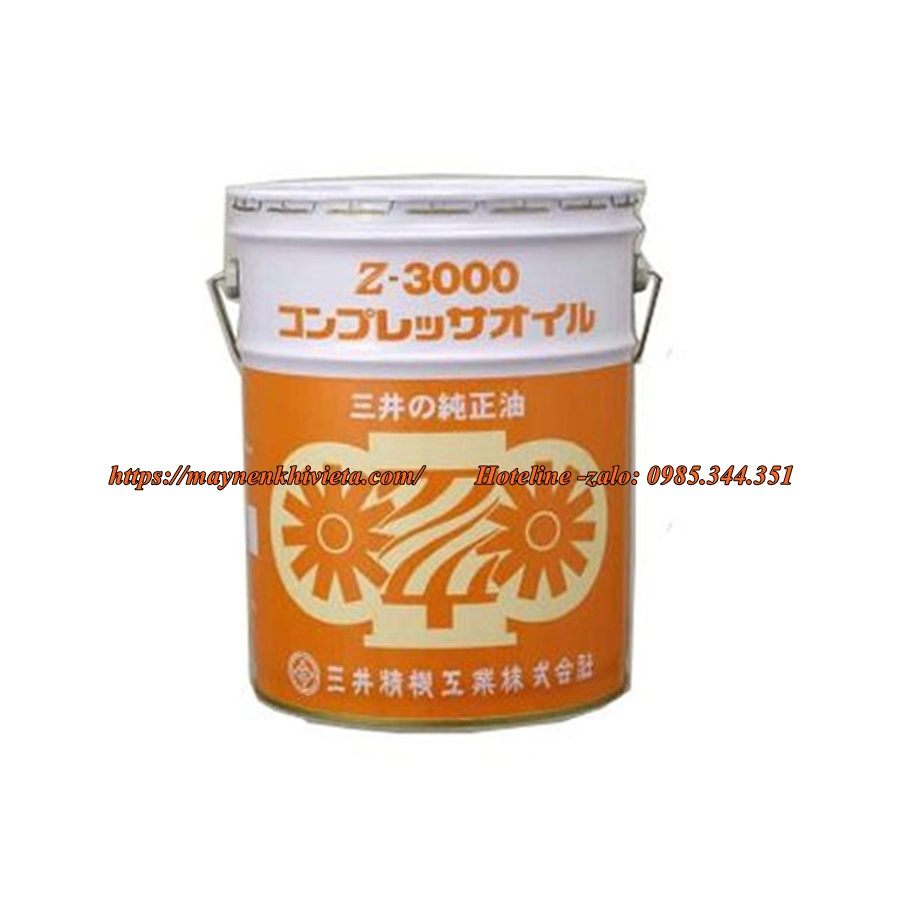 Dầu máy nén khí Mitsuiseiki Dầu máy nén khí Mitsuiseiki