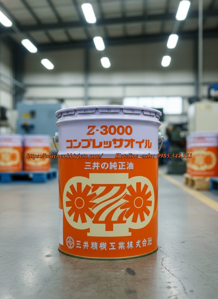 Dầu máy nén khí Mitsuiseiki Dầu máy nén khí Mitsuiseiki