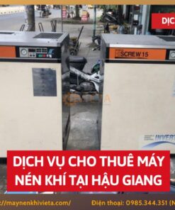 Dịch vụ cho thuê máy nén khí tại Hậu Giang