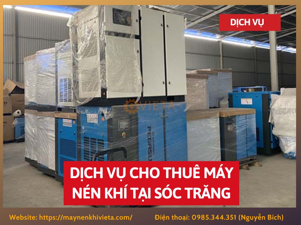 Dịch vụ cho thuê máy nén khí tại Sóc Trăng, Tiết Kiệm 10% Dịch vụ cho thuê máy nén khí tại Sóc Trăng, Tiết Kiệm 10%