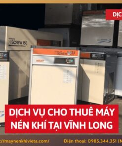 Dịch vụ cho thuê máy nén khí tại Vĩnh Long