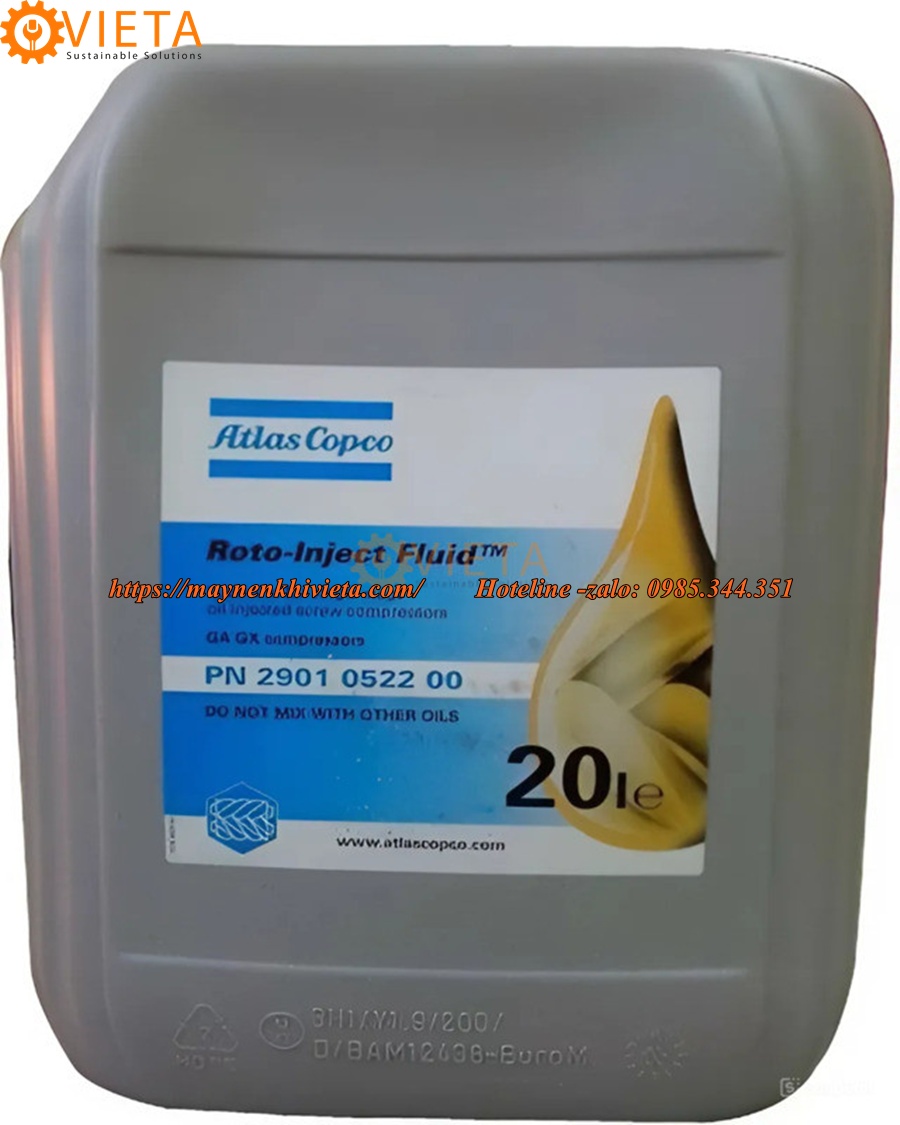 Dầu máy nén khí Atlas Copco Dầu máy nén khí Atlas Copco